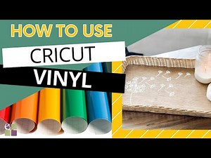 How to Use Cricut Vinyl: DIY Cricut Projects Tutorial for Beginners