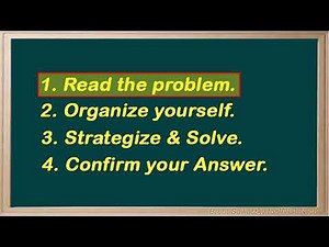 WCLN - Math - Numeracy - Solving Word Problems Intro