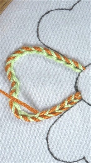 🧡Amazing color layering hand embroidery needle art tutorial🔥🔥 #reels2024viral #fbreels #reelsviral #viralreelsfb #facebookreels #foryou #viral #trending #viralreels #reelsfb #reelsvideo #satisfying #fypシ #everyone #handmade #embroidery | EmbroideryBook