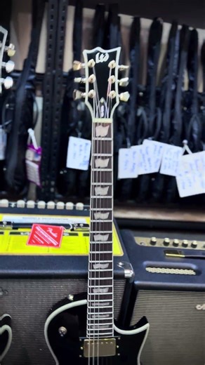 Epiphone Les Paul Custom Bats in Flight Electric Guitar - Transparent Ebony Burst #epiphone