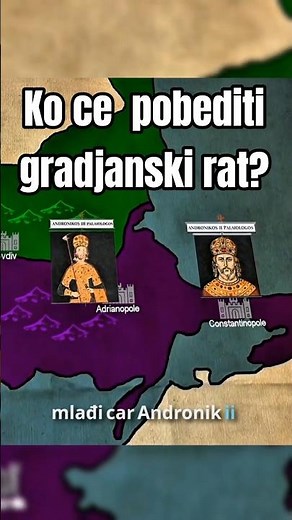 Građanski rat koji je pocepao Vizantiju! 🏛️