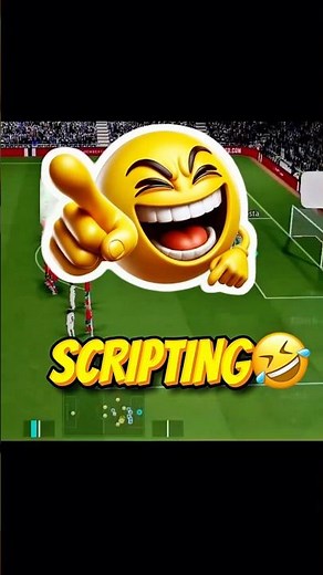 Scripting Funny way eFootball is ILLEGAL 😂#shorts #efootball2025 #gaming #pes #mobilegaming #bome