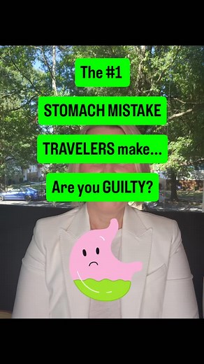 STOP Scrolling. Your Travel Stomach Problems End HERE! If you’ve ever had bloating, cramps, nausea, or that mysterious “travel stomach”… this video is for YOU. Because nothing ruins a trip faster than your gut going rogue at 35,000 feet or the moment you land. Watch the video, try the #traveltips, and tell me which traveler well-being secrets would you like to learn? #traveltips #travel #finelle | Edyta Satchell | Facebook