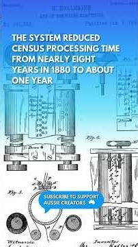 The Hollerith Punch Card System #history #computer #science