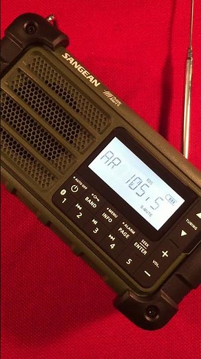 $90! Sangean MMR-99 Emergency Radio RDS Function