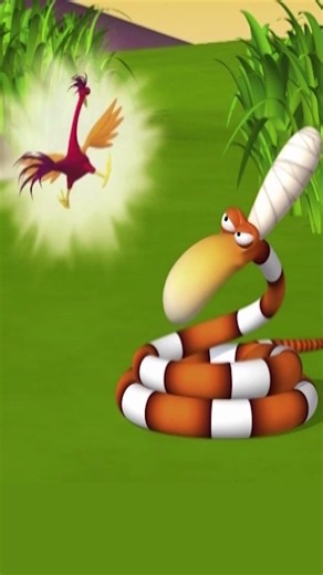 The Snake Charming 🐍 #funnycartoons #shorts