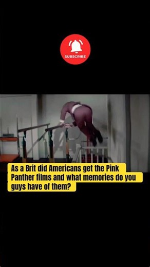 I am intrigued if America have ever seen the Pink Panther films? Let me know 👍