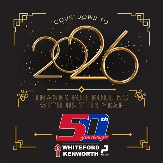 🎉⏰ Countdown to a New Year! ⏰🎉 As the clock ticks down to midnight, we’re counting more than seconds — we’re counting miles, memories, and the customers who made this year one to remember. 🚛✨ Thank you for rolling with Whiteford Kenworth this year. Here’s to new opportunities, new roads, and a strong start to the year ahead. 10… 9… 8… 🎆 Happy New Year from all of us at Whiteford Kenworth! 🥂🚦 #WhitefordKenworth #NewYearsEve #CountdownToMidnight #CheersToTheNewYear #KeepAmericaMoving #Whitef
