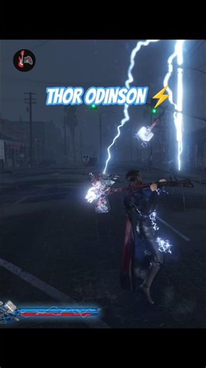 God of thunder! ⚡(gta v) #gta5 #gtav #gaming
