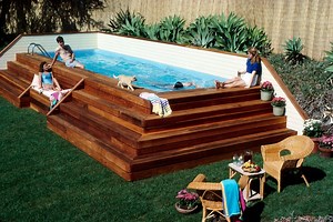 Above Ground Lap Pool DIY Build Your Own Swimming Pool DIGITAL Plans Download - Etsy Canada
