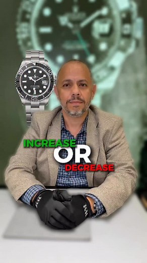 27K views · 1.8K reactions | Increase or Decrease ?! | Watches Market | Facebook