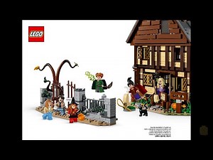 LEGO Ideas 21341 - Complete Hocus Pocus: The Sanderson Sisters’ Cottage Instructions!