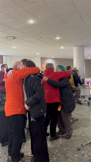 ❤️ | “Love actually is all around” Our favourite festive activity at the airport? Watching reunions in arrivals. 🥹 | Edinburgh Airport