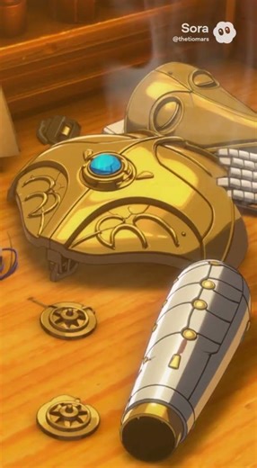 Veyne/Victorus: Comforting! #anime #steampunk #soraai #aigenerated #originalcharacters