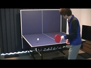【卓球】お家で壁打ちしてみた