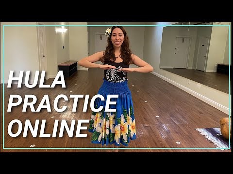 HULA PRACTICE FOR BEGINNERS • Learn Hula Online