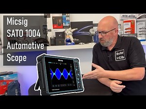 A first look at the new Micsig SATO 1004 Automotive Oscilloscope