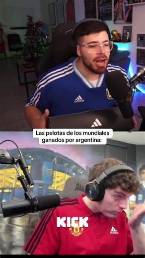 Las Pelotas del Mundial Ganadas por Argentina