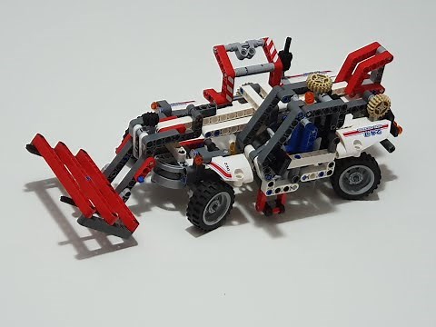 LEGO Technic 8071 Telehandler - LEGO Speed Build - Model B