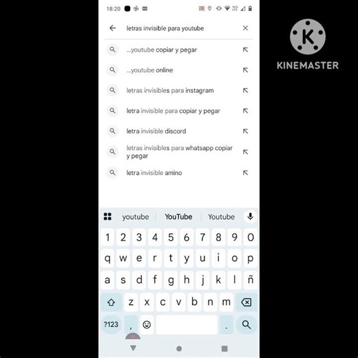 Tutorial on how to make text invisible on YouTube or TikTok #invisible