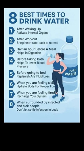 💧 Your Body Is Begging for Water at THESE 8 Moments #shorts