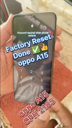 oppo A15 hard Reset || oppo A15S Factory Reset #oppoa15s #hardreset #hardwork