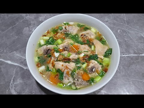 How to make a simple and delicious chicken soup recipe