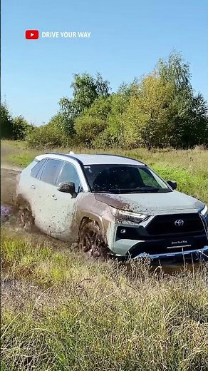Hybrid Toyota RAV4 in the Mud - watch the full video on our channel!