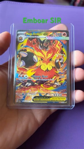 Pokemon Emboar #pokemon #ascendedheroes #pokemonhits #pokemonrare #pokemoncards #pokémonday #cards