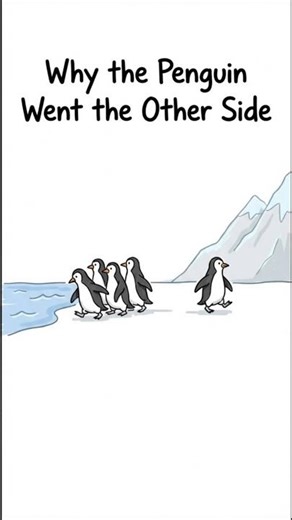 The Lonely Penguin: Marching Into the Unknown |Why One Penguin Walked the Other Way #penguin #lost