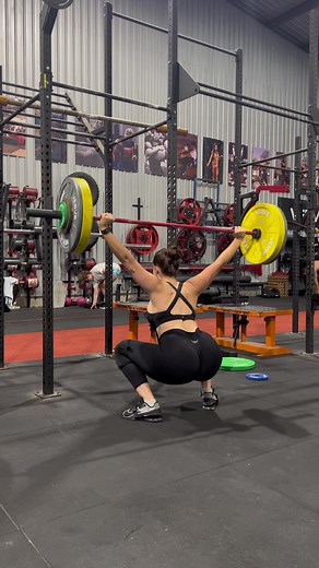 62kg snatch balance 😍 #fyp #foryoupage