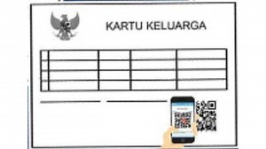 2 Cara Cetak KK Barcode, Kartu Keluarga Model Baru dengan Kode QR di Pojok Kanan Bawah - Tribunjatim.com