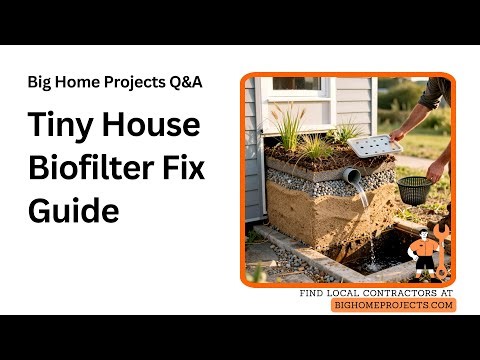 Tiny House Gravel-Packed Sand Biofilter How-To