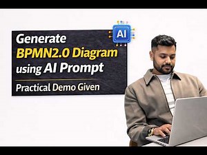 Generate BPMN2.0 diagram using AI Prompt - Practical Demo Given