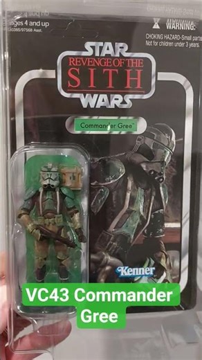 Star Wars The Vintage Collection Commander Gree #starwars #clonetrooper #tvc #MAKMCSWF