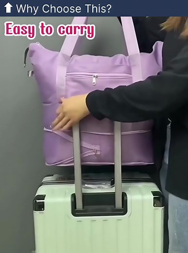 👜 Mini Foldable Bag – Opens Into a Maxi Travel Tote Instantly! Small like a notebook when folded, but surprisingly spacious when opened. ✔️ Extra-large capacity for all your belongings. ✔️ Easy to fold – saves space in your suitcase. ✔️ Water-resistant, durable Oxford fabric. ✔️ Convenient trolley sleeve – travel made easy. 👉 Order Now! https://miamitripbags.com/.../ultimate-travel-organizer-bag | Miami Trip Bags