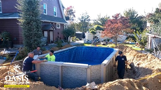🏝️ Watch the Grandview Grecian Pool Come to Life! 🏗️💦 Check out this amazing time-lapse of our Grandview Grecian Pool — part of the Grand Oasis Semi-Inground Pool Collection! From start to finish, see how fast and beautiful your backyard transformation can be. 🌞 💬 Ready to make your backyard a Grand Oasis? 👉 Get your quote today at GrandOasisPools.com #GrandOasisPools #PoolInstallation #BackyardGoals #TimeLapse #IslandRecreational #SemiIngroundPool #GrandviewGrecian #PoolSeason | Island Re