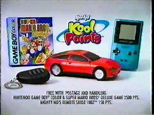 Super Mario Bros Deluxe (Nintendo Gameboy Color) - Retro Video Game Commercial / Ad