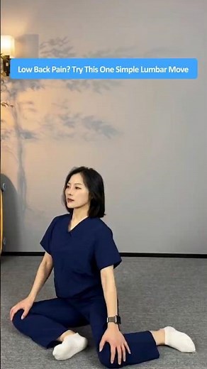Low Back Pain, Glute Pain & Leg Numbness? Try This Simple At-Home Lumbar Fix
