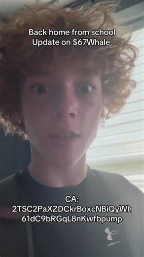 Day 1 of being a owner $67whale as promised i donated 2k of my creator fees #67 #67kid