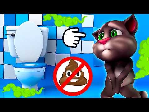 Talking Tom: Red Alert! 🚨 Bathroom Rush Chaos | Super Toons TV