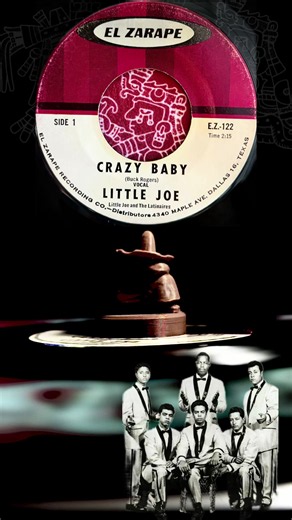 Little Joe & The Latinaires on “Zarape” released in 1964 out of Dallas TX . . Initially known as The Latinaires, and later known as Little Joe Y La Familia Established in 1959 by José María de León Hernández (Little Joe) in Texas. . . #oldies #oldiesporvida #fyp #chicano #sample