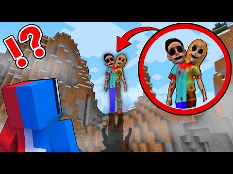 【マイクラ都市伝説😨】恐怖のツーヘッドスティーブアンドアレックス VS ぽっぴんず🔥【マインクラフト Minecraft】