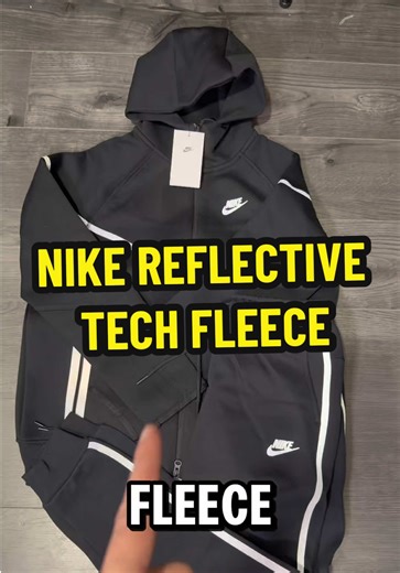Nike reflective tech fleece #fyp #streetwear #nike #techfleece #fashion