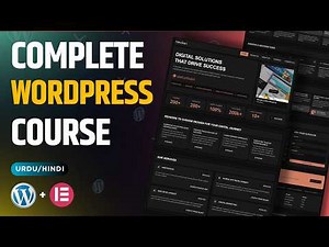 Learn WordPress Fast | Full Beginners Course With Elementor