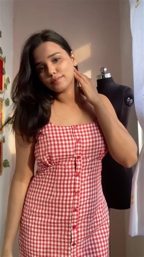 Dress from old shirt final look😯#youtubeshorts #reuse #upcycle