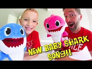 Father & Son NEW BABY SHARK SONG! / Do Do Do!
