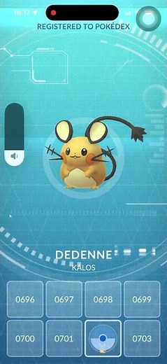 Pokemon Dedenne No.0702 #pokemongo #pokemon