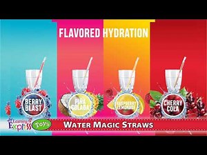 Water Magic Straws