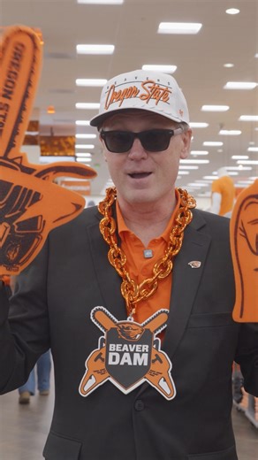 Oregon State University on Instagram: "An Oregon State campus tour written by our Gen Z student employees? Our new Provost Roy Haggerty understood the assignment. 💯 #OregonState #BeaverNation"